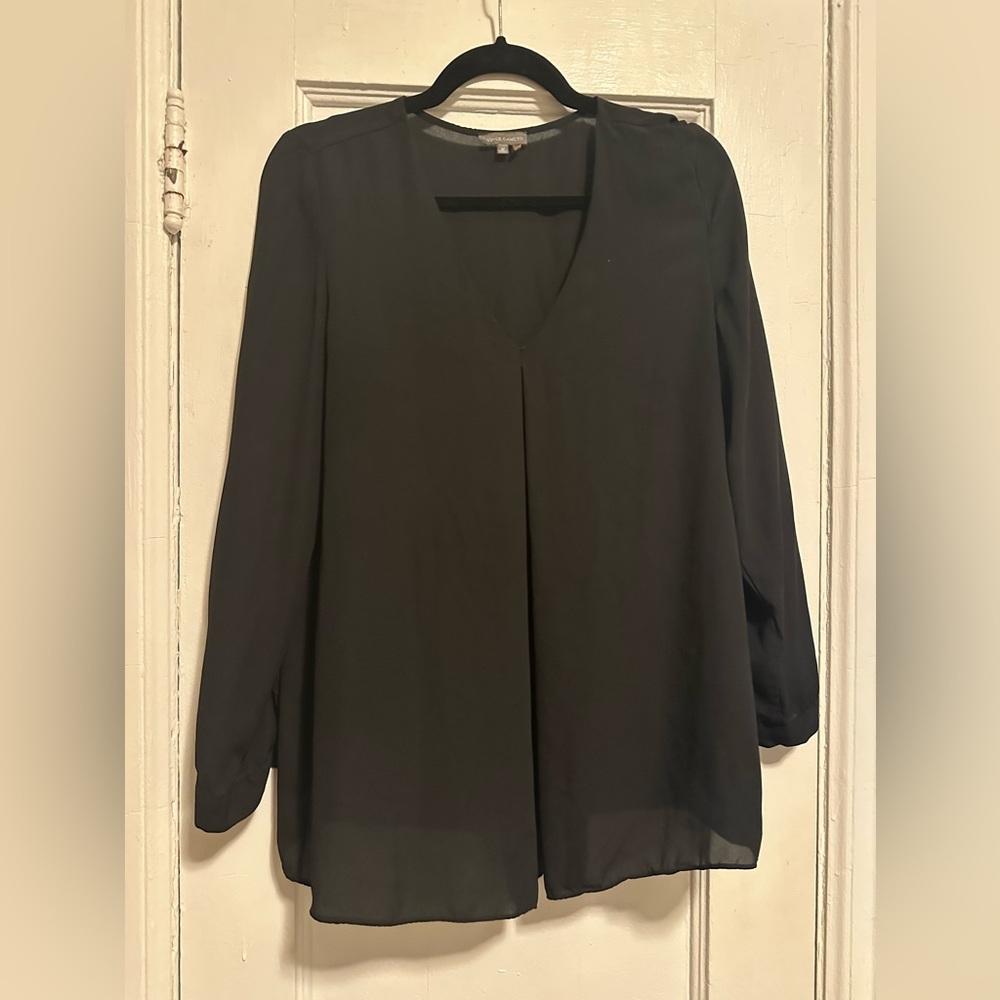 Vince Camuto Elegant Black Women's Top